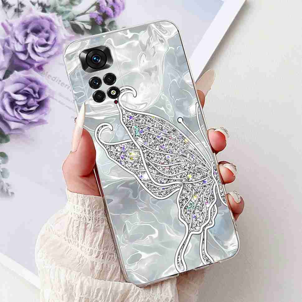 For Xiaomi Redmi Note 11 Pro 4G Case New Fashion Soft Silicone Phone Case For Redmi Note 11 11E Note11E Pro Cover Housing 6.67"