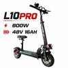 Электросамокат L10PRO 800 Вт Бесколлекторный Двигатель 48 В 16 Ач Аккумулятор Дисковый Тормоз Складной Электросамокат 10-дюймовая Шина Внедорожные Самокаты Электрические