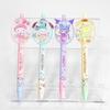 12pcs/lot Sanrio Kitty Melody Kuromi Gel Pen Cute Pochacco 0.5mm Black Ink Neutral Pens Promotional Gift Office School Supplies