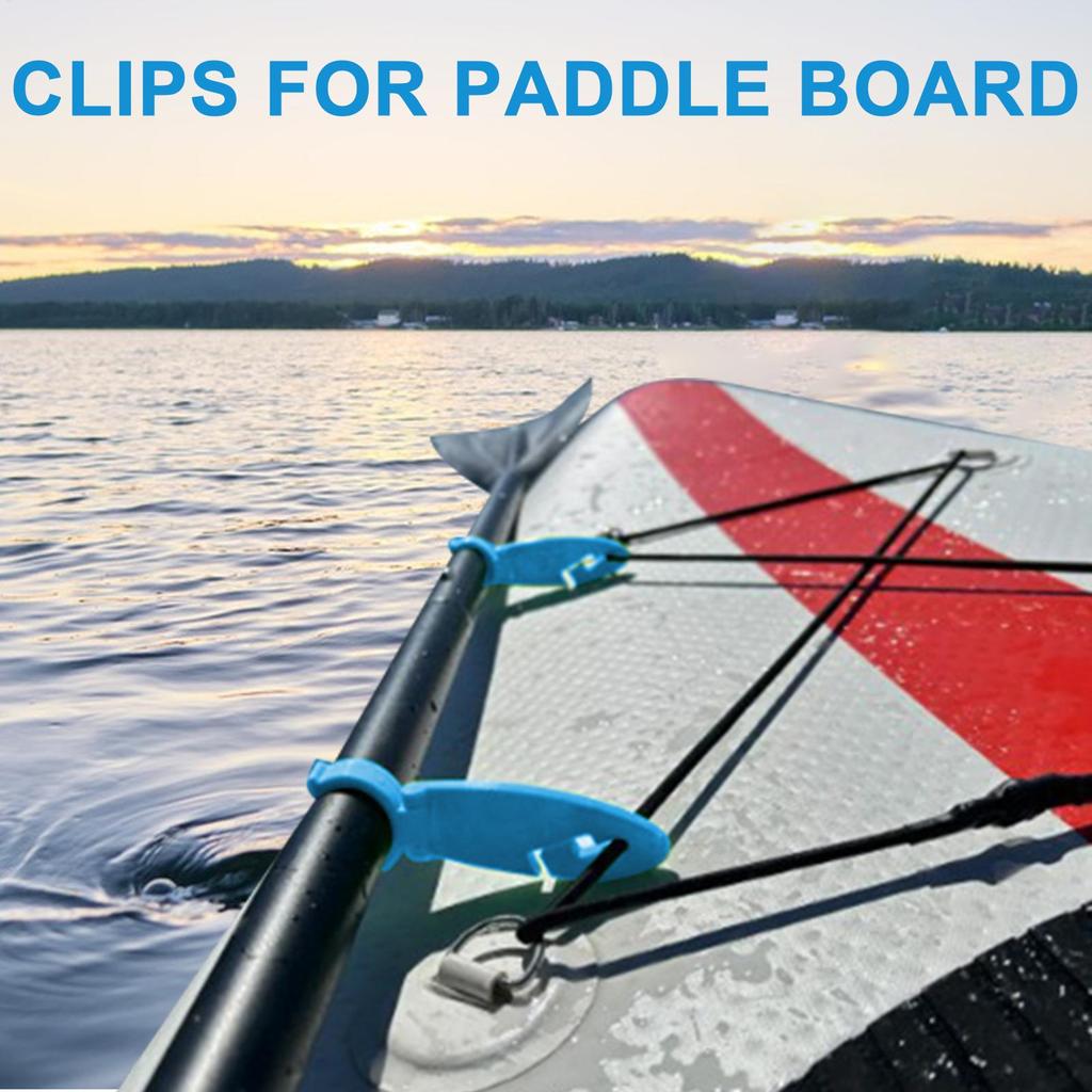 2 ks klipů na paddleboard Stojací Double Padel Board Holder Rozšiřitelné upevňovací svorky pro kayaking