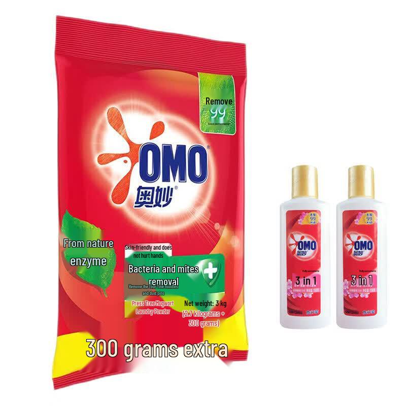 Omo Deep Clean Laundry Powder & Liquid Set