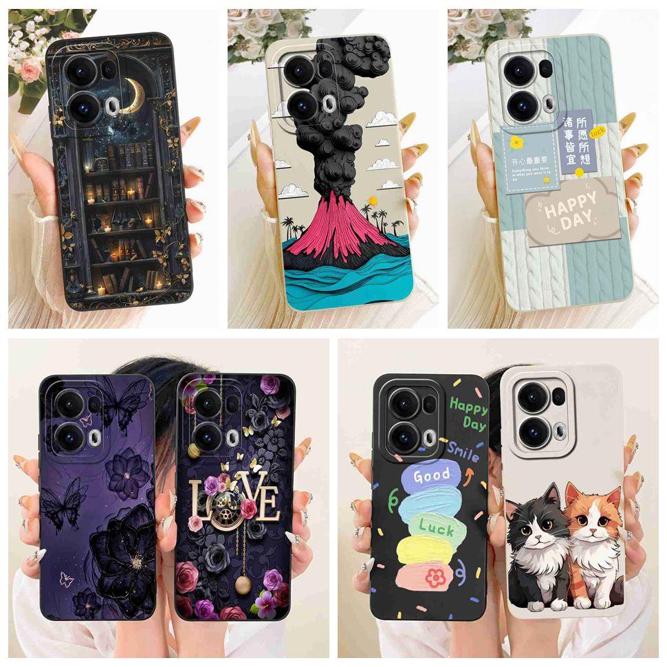 Petty Girl Hülle Für Oppo Reno13 Pro Hülle CPH2697 PKK110 Silikon Weiche Schutzhülle Für Oppo Reno13 Reno 13 Pro 5G Hüllen Tasche