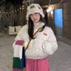 New Floral Short Cotton-padded Clothes for Women, Sweet Cotton-padded Jackets In Winter, Thickened Design Sense, Warm Jacket Tide
