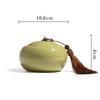 Longquan Celadon Ge Kiln Tea Caddy