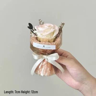 JINGRUIXIANG Romantic Mini Artificial Flower Bouquet