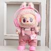 For Labubu clothing set includes headphones waist belt pants and accessories