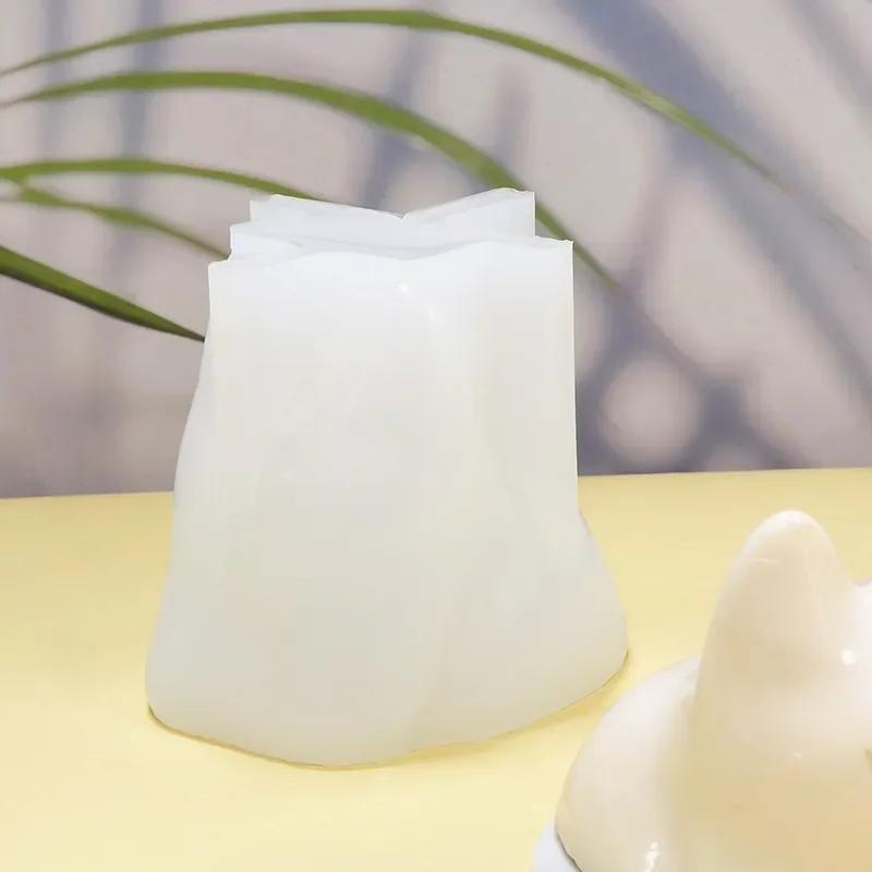 1pcs Cat Milk Pudding Silicone Mold Halloween Jelly Bowl Cake Cute Cake White Cold Ice Powder Mold Cake Decoration Accessories