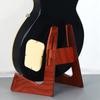 Wooden Guitar Stand Folding Wood Ukulele Stand Portable Instrument Stand L-Frame Classical Wooden Stand Ukulele Shelf