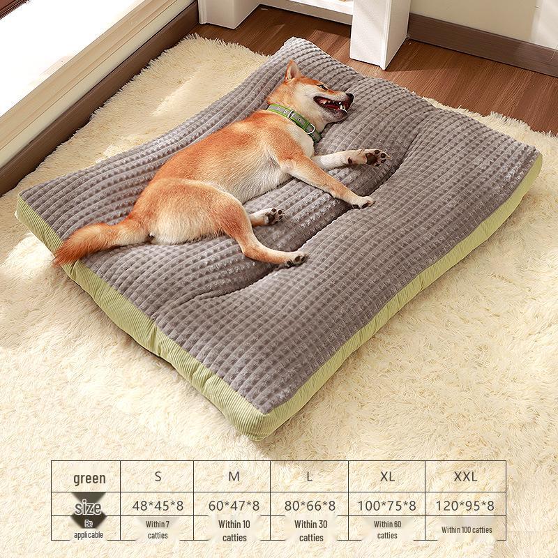 Winter warmer großer Haustiersofa: Abnehmbares & waschbares Nest für Katzen & Hunde