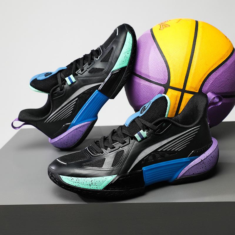 Light speed 2 flash 8th generation air cushion basketball shoes cement floor men's and women's sonic speed 12 professional sports shoes breathable act