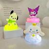 Kuromi Cinnamoroll Night Light Sanrioglowing Children Toy Bedside Lamp Anime Kawaii Cute Children Kid Present Gifts