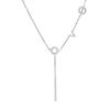 Titanium Love Letter Necklace - Fashionable, Versatile, and Elegant Design