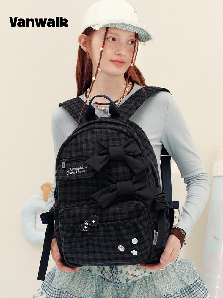 Vanwalk Wish Backpack [Check Blue]