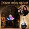 Halloween Decorative Pot with Colorful Lights and Design for Party Décor