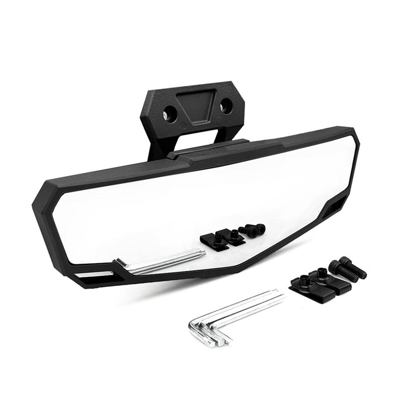 UTV Center Rearview Mirror Rearview Mirror Replacement Parts For Polaris RZR Pro R R 4 RZR Pro XP 4 --A87Q