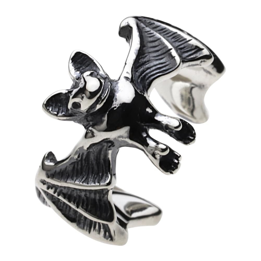 

Bat Ear Cuff 925 Silver e0167 [Cenote] [Silver Accessories]