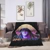 David Hasselhoff Super Soft Blankets  Camping Plush Throw Blanket Novelty Couch Chair Flannel Bedspread Sofa Bed Cover