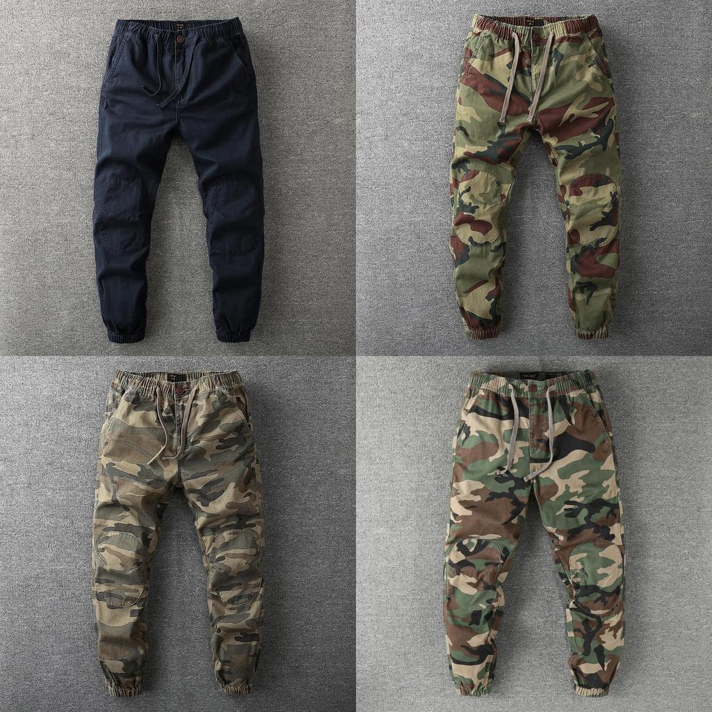 Pantaloni Jogger Tattici da Uomo in Tessuto di Cotone Traspirante per uno Stile di Vita Urbano Attivo