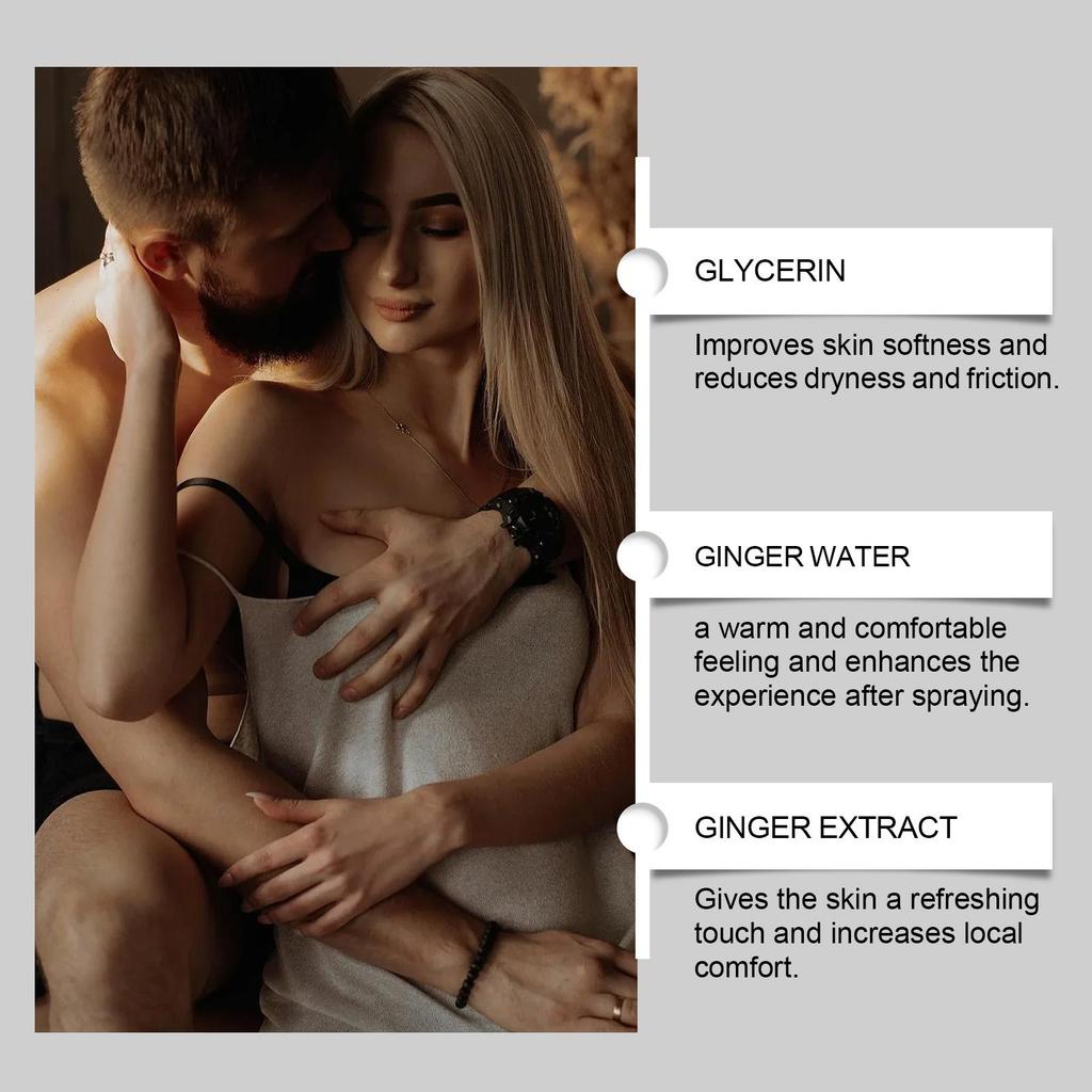 Fluvaris Men's Intimate Care Spray, Prolong Intimate Time, Enhance Men's Endurance & Confidence, Gentle & Non-Irritating 5ml