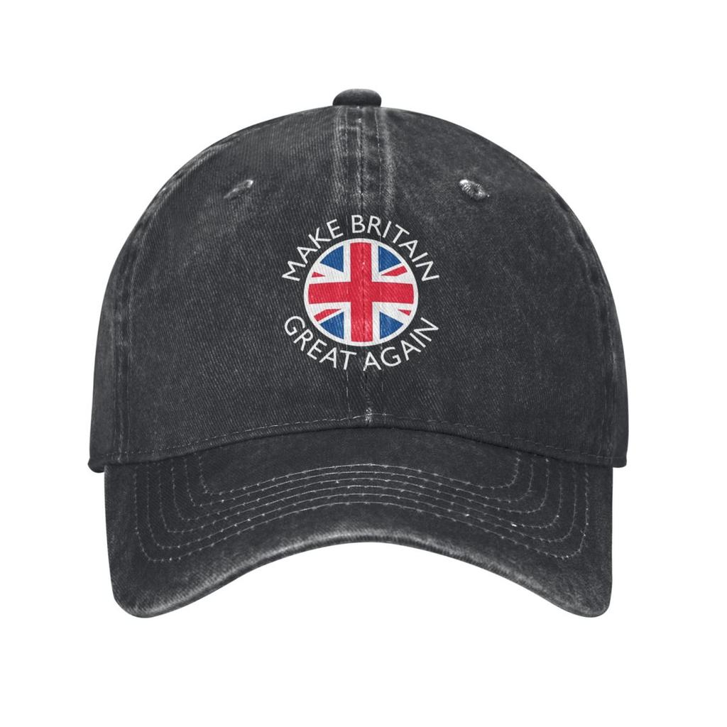 Make Britain Great Again Basebollkeps Retro Sliten Bomull Reformera Storbritannien Solkeps Herr Dam Utomhus Sommar Justerbara Kepsar Hatt