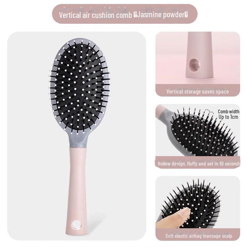 Air Cushion Massage Comb for Long, Curly, or Straight Hair - Large Fluffy Air Bag Design