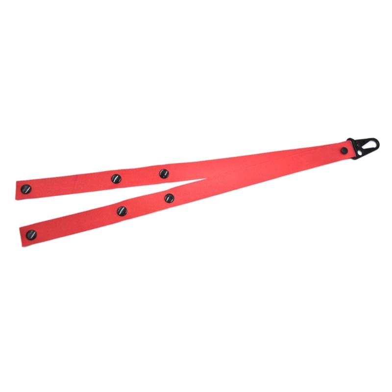 Adjustable Cheerleading Bobbles Storage Strap Pom Carriers Lanyard With Secure Clips For Easy Attachment And Removal