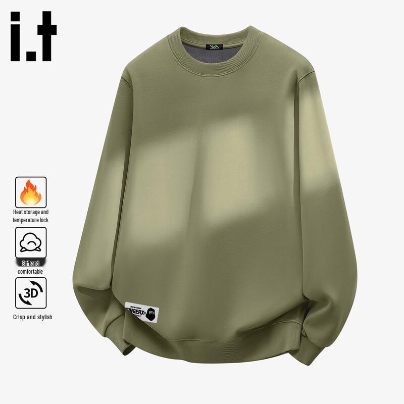 

Fingercroxx Men s Fleece-Lined Warm Crew Neck Sweatshirt 3XL