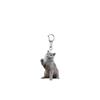 Lovely Cat Keychains Cow Cat British Shorthair Acrylic Pendant Children Funny Keychains Girl's Schoolbag Ornament