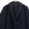 ATTACHMENT Made In Japan Cashmere Blend Wool Chester Coat 1 Navy Men's Used