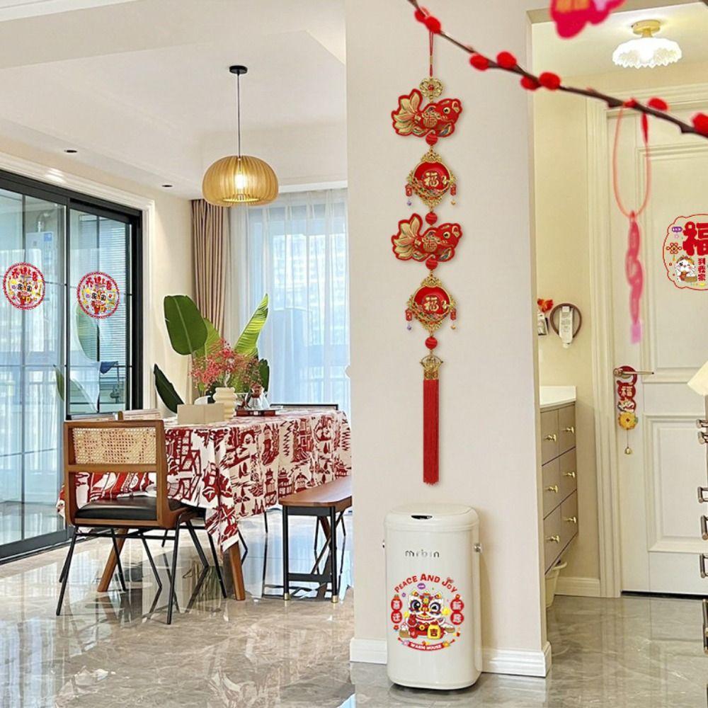 Reusable Spring Festival Decoration Pendant Traditional Chinese Knot Hanging  Living Room