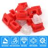 For BMW Interior Dashboard Trim Clip Kit Automotive Fastening ClipsRed Insert Grommet Panel Retaining Clips 5/10/20pcs