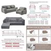 Solid Color Sofa Covers for Living Room Elastic Sofa Cover Corner Couch Cover Slipcover Chair Protector 1/2/3/4 Seater