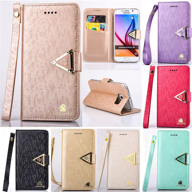 Color Leather Solid Phone Case Wristbands Suitable For Iphone 5 6 7 7 Gift Plus
