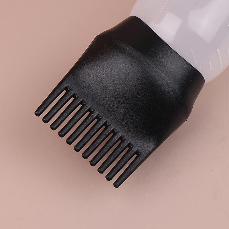 170Ml Hair Oil Applicator Bottle Hairdressing Shampoo Bottle Hair Dye Refillable Bottle Hair Coloring Hairdressing Styling Tools