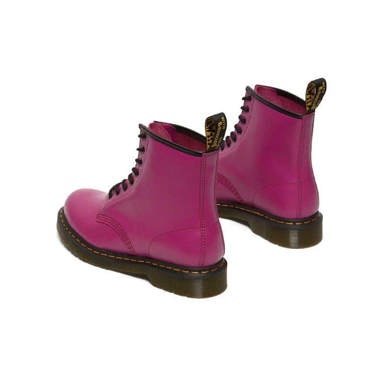 Dr. Martens 1460 Boty na šněrování s kulatou špičkou Unisex boty Růžové 27139673