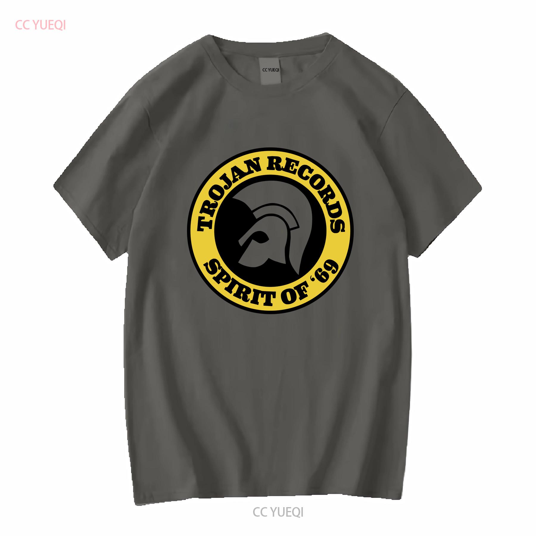 

Trojan Records Mens Army Green Spirit of 69 100 Cotton Peach T Shirt vintage Washed Stylish Top For Everyday Wear Soft Unisex 4XL