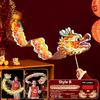 Luminous Toys Mid-Autumn Dragon Dance Lantern Cartoon Handheld Dragon Lantern  New Year
