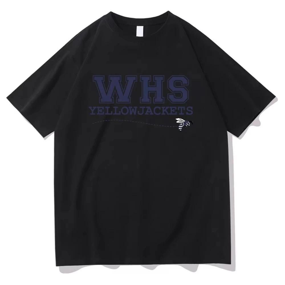 WHS Yellowjackets 2D TShirts Yellowjackets Season 3 Funny Men_Women Clothing Aesthetic Tops Unisex Clothes Cotton Graphic