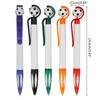5Pieces Football Ballpoint Pens Retractable Ballpoint Pen Write Smoothly Bullet Tip Refillable for Office Signing Pen