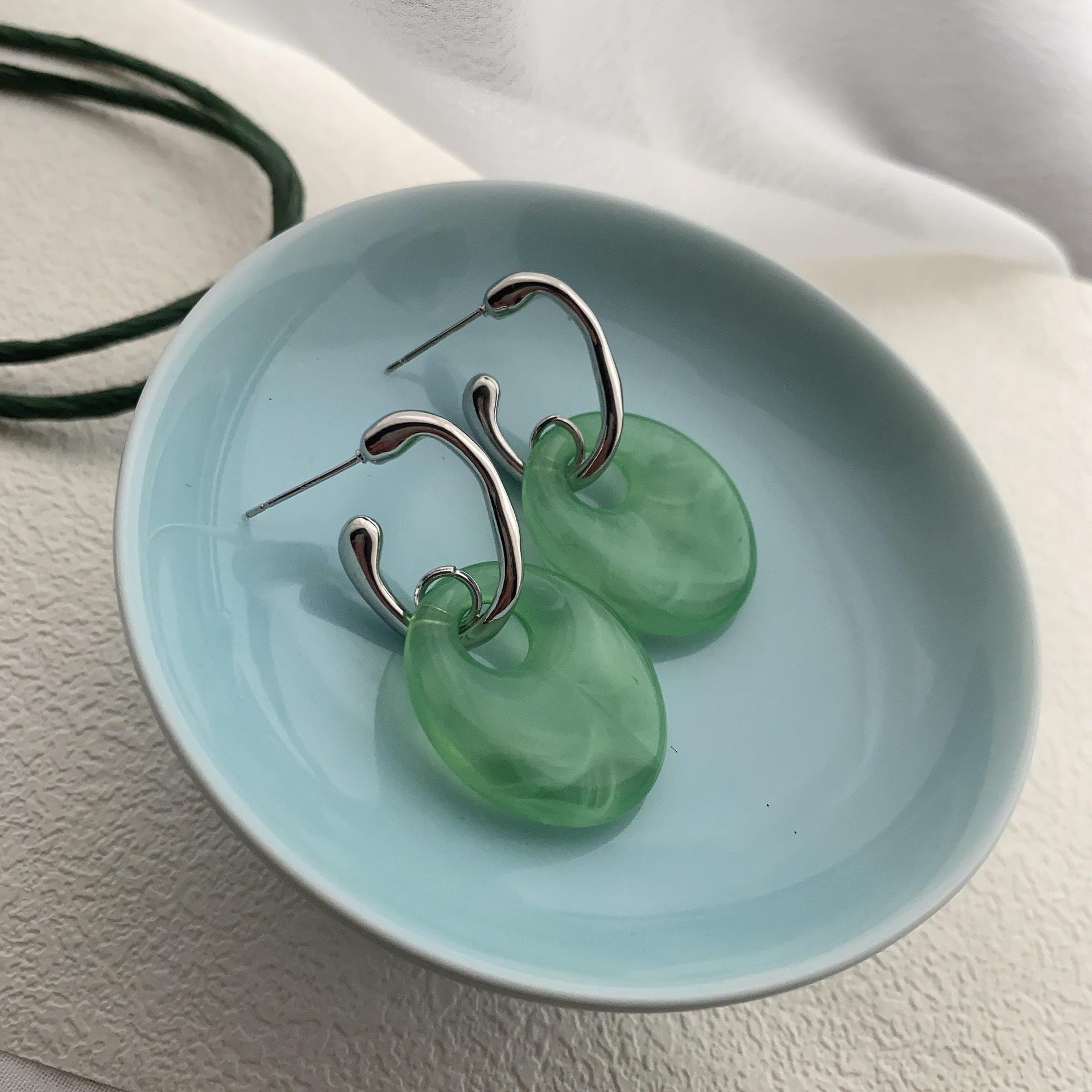 

Простые серьги-пусеты U-образной формы Женские серьги класса люкс Легкие серьги Модные серьги