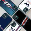 Custodia protettiva opaca a strisce orizzontali M-Martini Racing per iPhone 16 15 14 13 12 11 Pro Max X XS MAX Custodia protettiva
