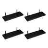 4 Layers Wall Mounted Shelves Storage Shelf Set Innovative Wall Hanging Shelves For Home Organization Bathroom Kitchen