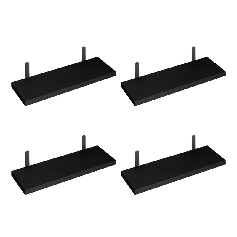 4 Layers Wall Mounted Shelves Storage Shelf Set Innovative Wall Hanging Shelves For Home Organization Bathroom Kitchen