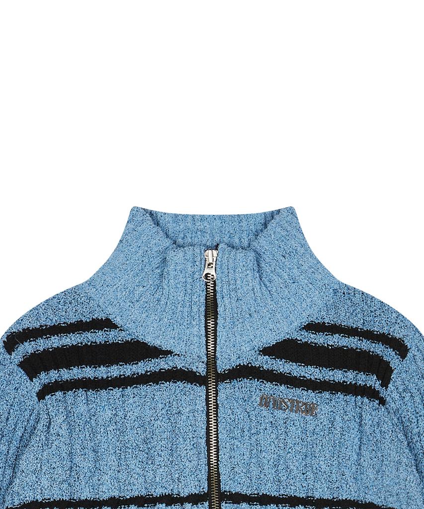 LUVISTRUE Shining Knit Zipup(Blue)