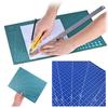 Self Healing Cutting Mat A4 Size Double Sided Plastic Board with Grid for Crafting Sewing and Fabric Projects