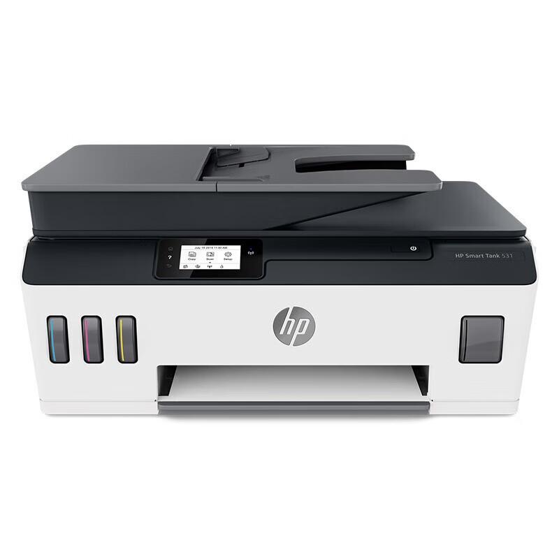 

HP Smart Tank 531 Wireless All-in-One Ink Tank Printer CN plug (adapter included)