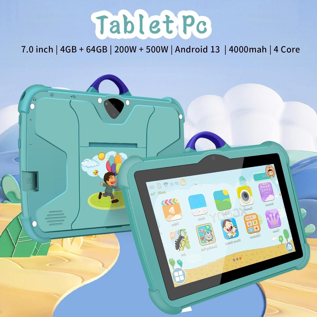 7-Inch Children's Learning Tablet with Eight-Core Processor and Full Network WIFI