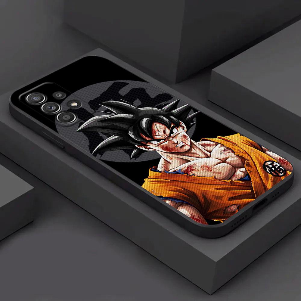 

D-Dragon Ball Goku Logo Phone Cover Galaxy A56 5G Case For Samsung A57 A37 A55 A36 A26 A17 A07 A35 A34 A53 A54 A52 A73 A72 Cases Galaxy A23 4G 5G