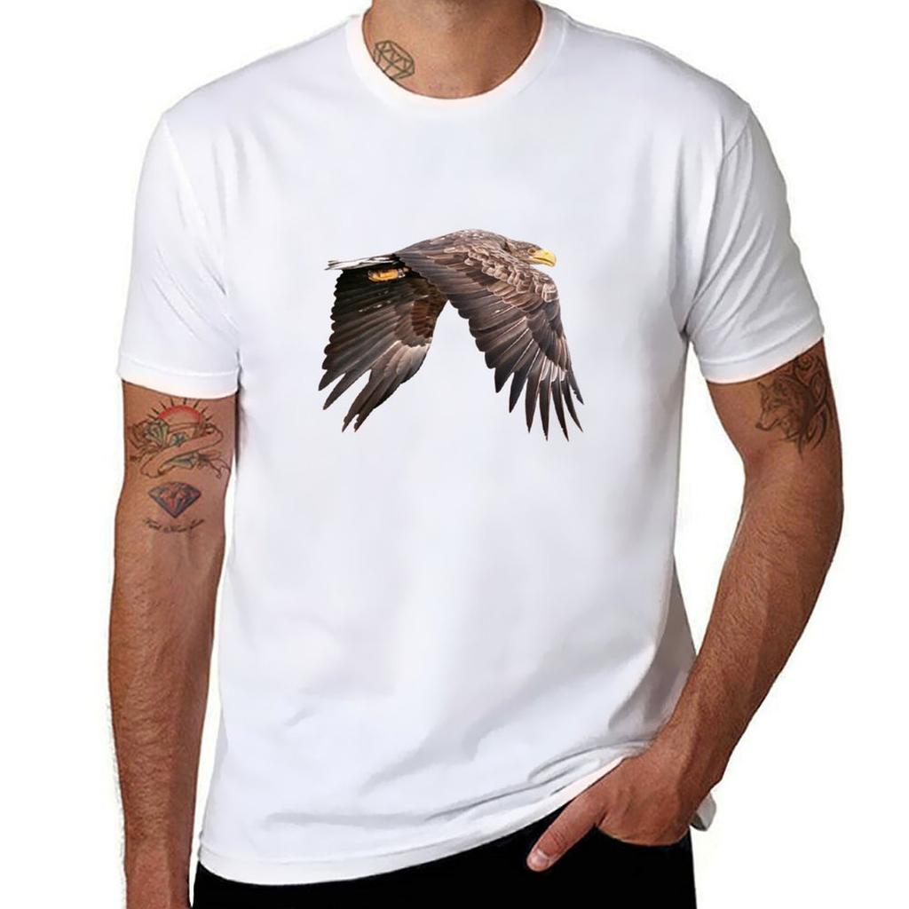 White Tailed Eagle Tshirt T Shirts For Unisex Graphic Vintage Tshirt