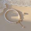 Fu Mantianxing Fu Brand Bead Bracelet Women's Niche Exquisite Personality Versatile Retro Pearl Bracelet Women
